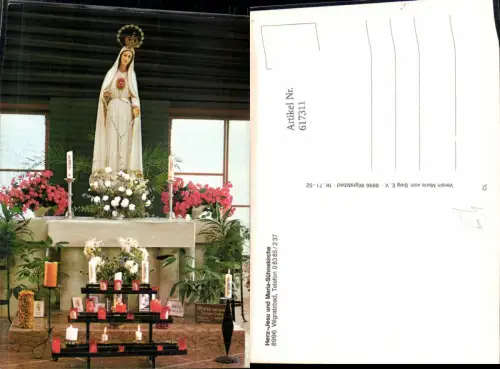 617311,Opfenbach Wigratzbad Herz-Jesu u. Maria-Sühnekirche Kirche Altar