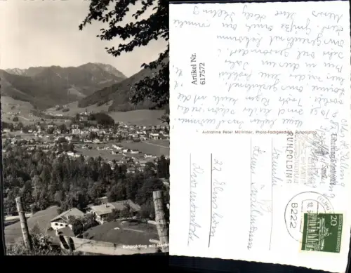 617572,Foto Ak Ruhpolding m. Hochfelln