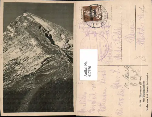 617670,Watzmann m. Watzmannhaus Berchtesgaden