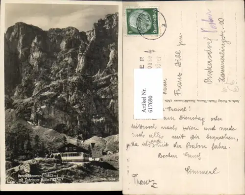 617690,Benediktenwand m. Tutzinger-Hütte Benediktbeuern