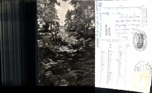 617754,Foto Ak Himmelsleiter a. Lusengipfel Waldhäuserwald