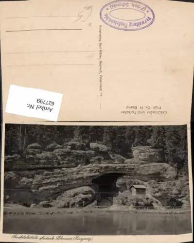 627799,Pottenstein Teufelshöhle Fränk. Schweiz Eingang