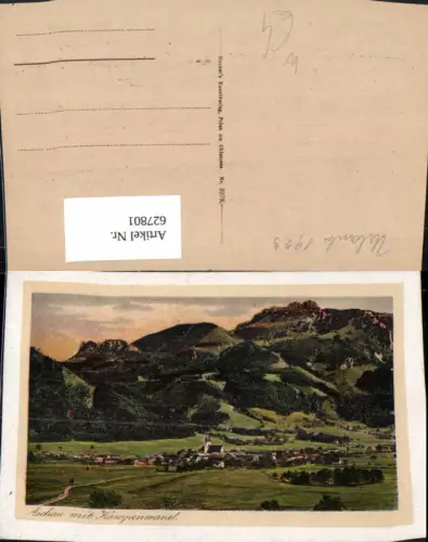 627801,Aschau im Chiemgau m. Kampenwand