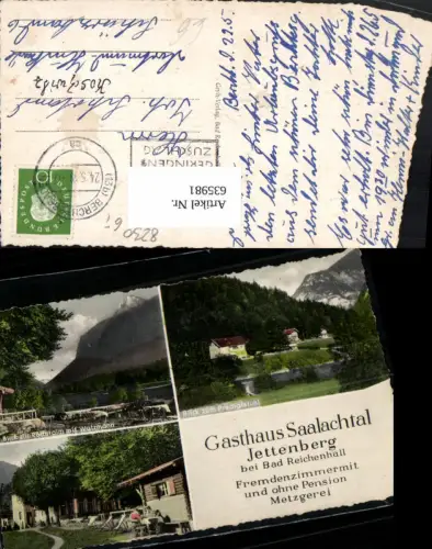 635981,Mehrbild Ak Jettenberg b. Bad Reichenhall Gasthaus Saalachtal Watzmann Predigtstuhl