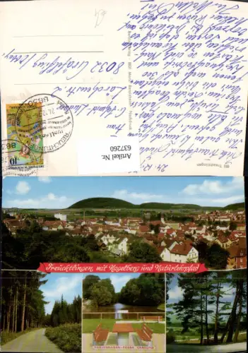 637260,Mehrbild Ak Treuchtlingen m. Nagelberg u. Naturlehrpfad