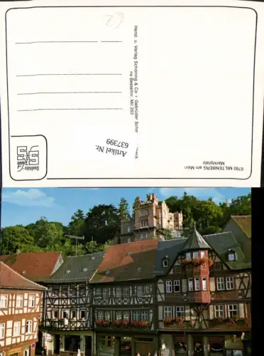637399,Miltenberg a. Main Marktplatz Fachwerkhaus