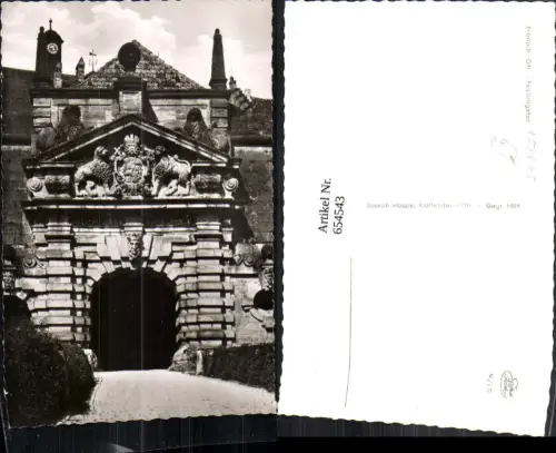 654543,Foto Ak Kronach Festungstor