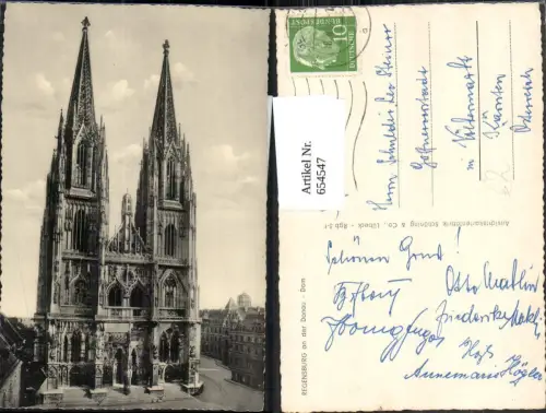 654547,Regensburg a. d. Donau Dom