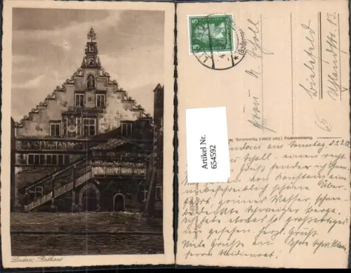 654592,Lindau Bodensee Rathaus