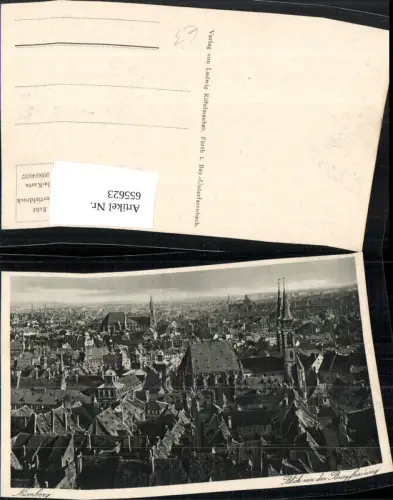 655623,Nürnberg Blick v. d. Burgfreiung