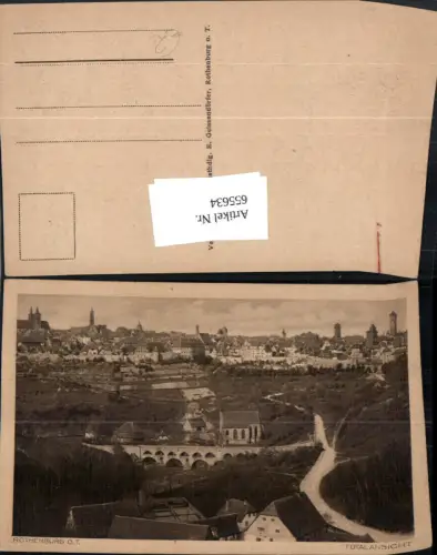 655634,Rothenburg ob der Tauber Totalansicht