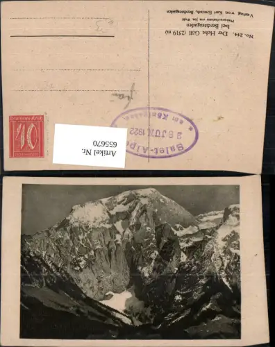 655670,Der Hohe Göll b. Berchtesgaden
