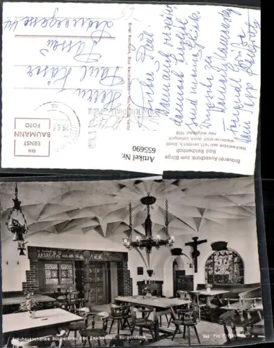 655690,Bad Reichenhall Brauerei-Ausschank im Bürgerbräu Bier Bürgerstube