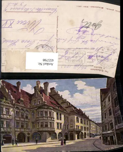 655798,Künstler Ak München Hofbräuhaus Bier pub Wiro 2162 G