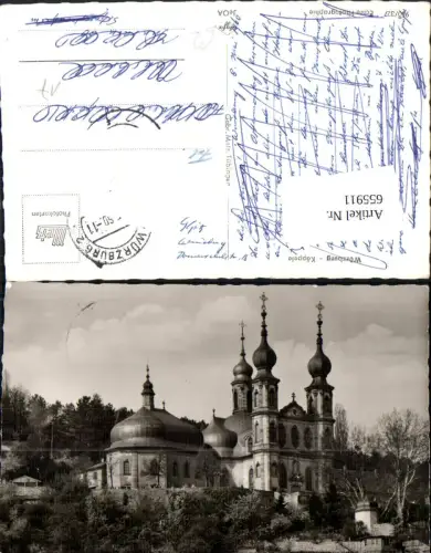 655911,Foto Ak Würzburg Käppele