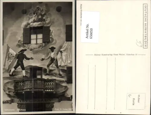 656050,Mittenwald Adlerhaus pub H. Huber 310