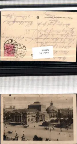 529885,Berlin Charlottenburg Opernhaus Hedwigskiche 1917