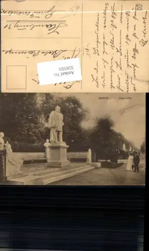 559303,Berlin Siegesallee Bismarck Denkmal Tierpark