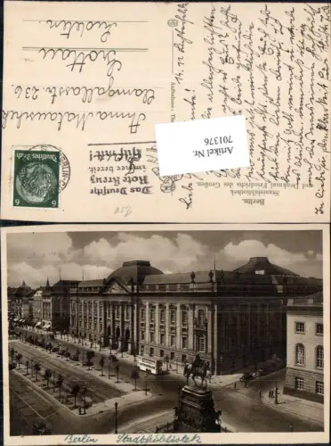 701376 Berlin Bibliothek Stadtbibliothek gel Grottau Sudeten