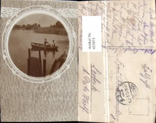 457873,Berlin Spandau See Ruderboot Soldaten Passepartout