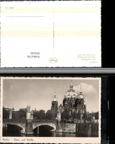305630,Berlin Dom m. Brücke