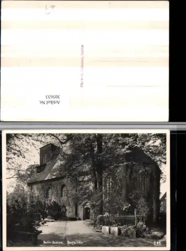 305633,Berlin Dahlem Dorfkirche Kirche