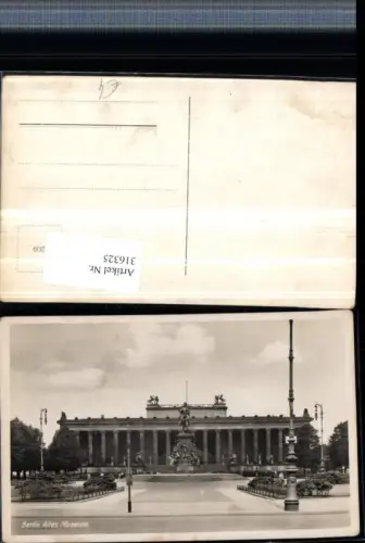 316325,Berlin Altes Museum Gebäude m. Denkmal