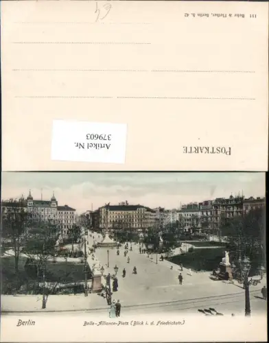 379603,Berlin Belle-Alliance-Platz Straßenansicht Park