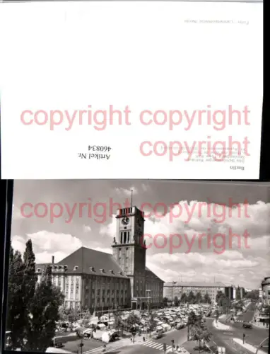 460834,Berlin Schöneberg Rathaus Gebäude