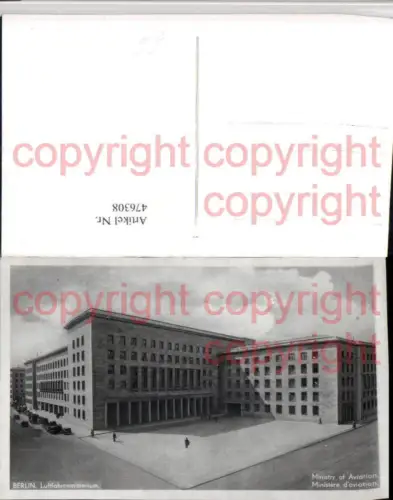 476308,Berlin Luftfahrtministerium Gebäude