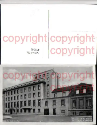 476309,Berlin Reichskanzlei Gebäude