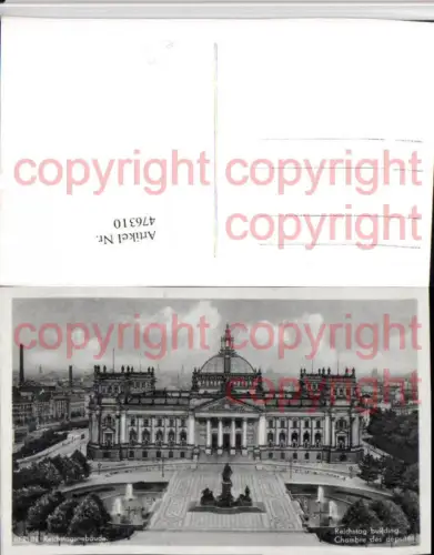 476310,Berlin Reichstagsgebäude Gebäude