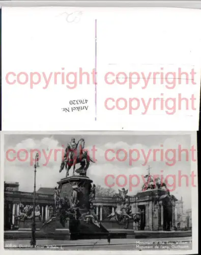 476320,Berlin Denkmal Kaiser Wilhelm I Statue