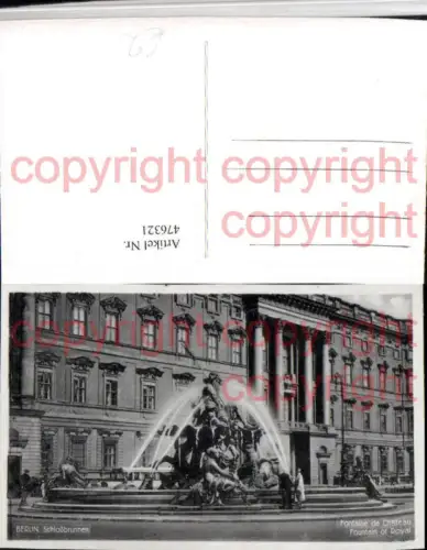 476321,Berlin Schlossbrunnen Brunnen