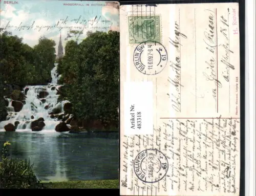 483318,Berlin Victoria Park Wasserfall