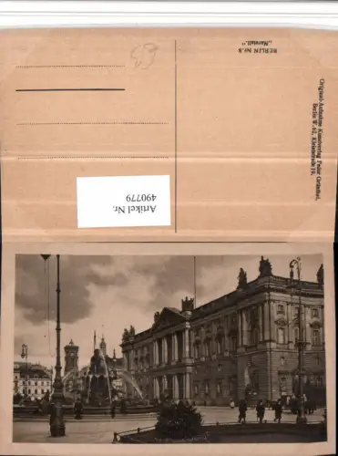 490779,Berlin Marstall Brunnen Gebäude