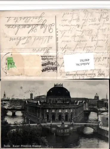 490781,Berlin Kaiser-Friedrich-Museum Brücken