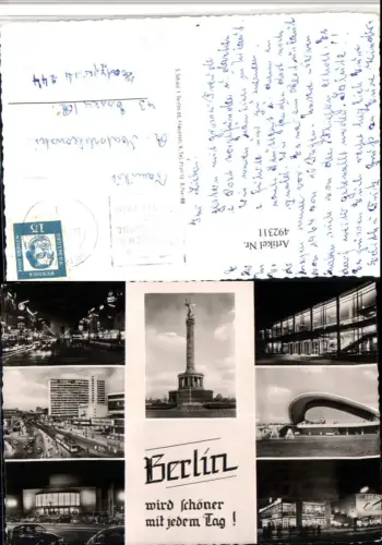 492311,Berlin Siegessäule Säule Gebäude Mehrbildkarte