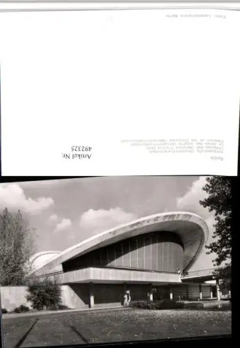 492325,Berlin Kongresshalle Gebäude