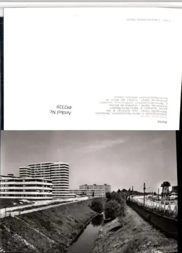 492329,Berlin Märkisches Viertel Reinickendorf Berliner Mauer Grenze