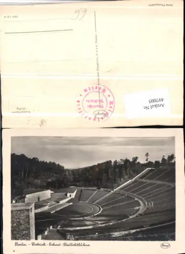 497005,Berlin Dietrich-Eckart-Freilichtbühne pub Stengel e Co