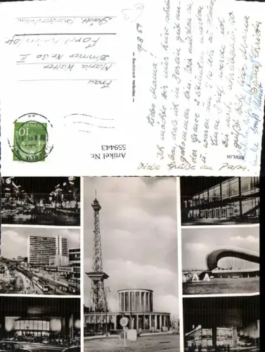 559443,Mehrbild Ak Berlin Ansichten