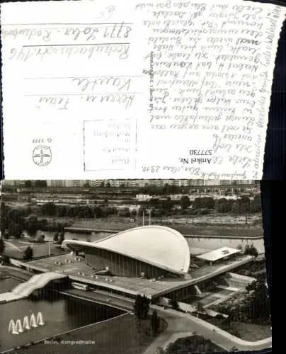 577730,Foto Ak Berlin Kongreßhalle