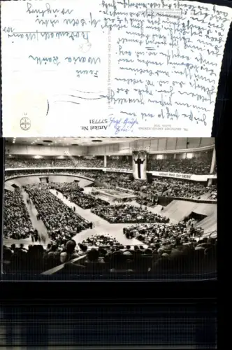 577731,Foto Ak Berlin 78 Deutscher Katholikentag 1958 Deutschlandhalle