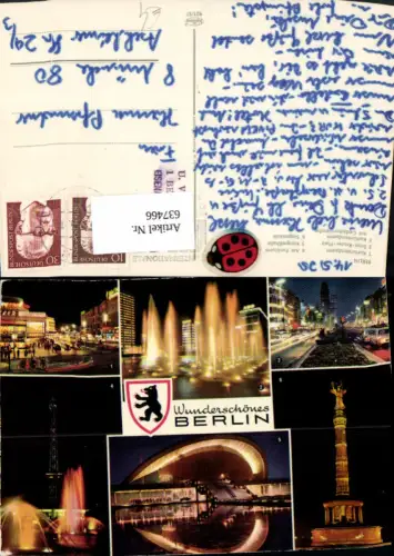 637466,Mehrbild Ak Berlin Kurfürstendamm Gedächtniskirche Siegessäule