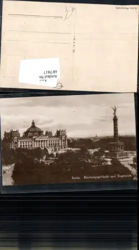 687817 Berlin Reichstagsgebäude