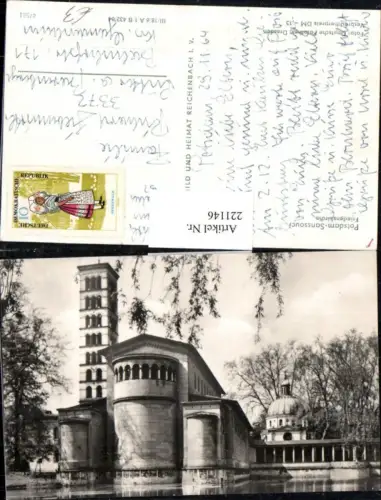 221146,Potsdam Sanssouci Friedenskirche Kirche pub VEB Bild u. Heimat 4euro581