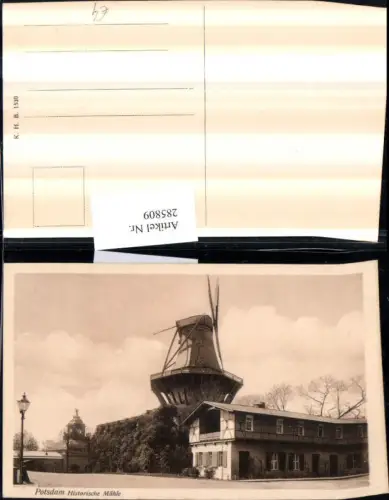 285809,Potsdam Historische Mühle Windmühle