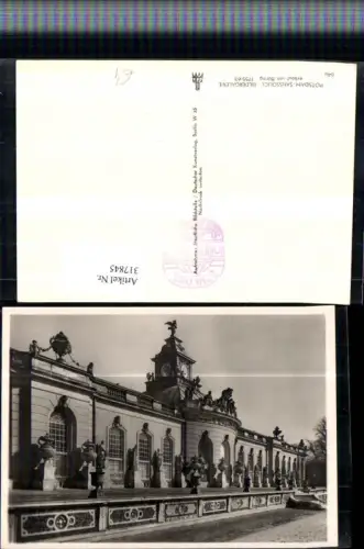 317845,Potsdam Sanssouci Bildergalerie Statuen