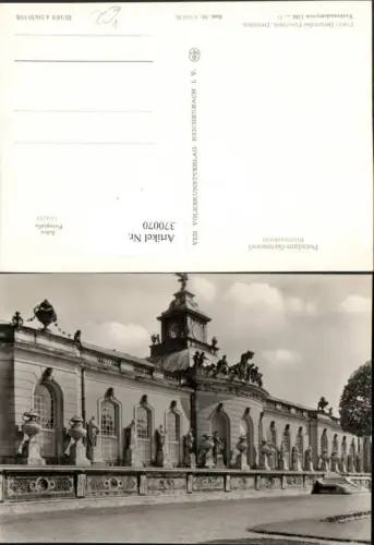 370070,Potsdam Schloss Sanssouci Bildergalerie pub VEB 4euro660